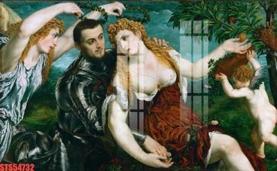 File PSD Tranh sơn dầu phương tây tổng hợp STS54732 (gốc) cho in quảng cáo