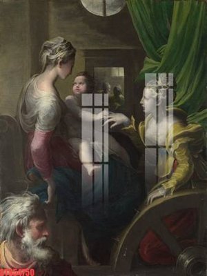 File ảnh Tranh sơn dầu phương tây tổng hợp STS54750 (gốc) cho trang trí nội thất