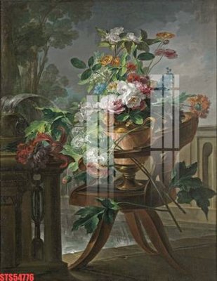 File gốc Tranh sơn dầu phương tây tổng hợp STS54776 (cho in 3D) độc đáo