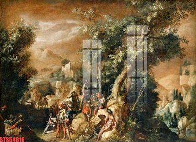 File gốc Tranh sơn dầu phương tây tổng hợp STS54816 (phiên bản chuẩn) để in ấn