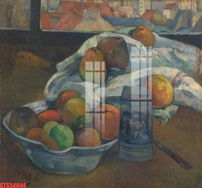 File tranh Tranh sơn dầu phương tây tổng hợp STS54894 (gốc) chủ đề thiên nhiên