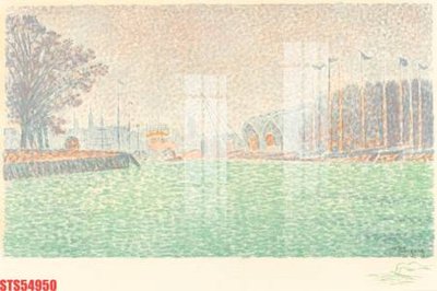 File gốc Tranh sơn dầu phương tây tổng hợp STS54950 (in lụa) tranh mã đáo