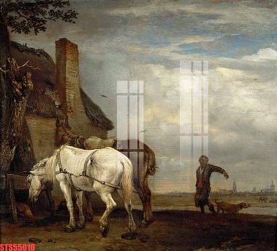 File gốc Tranh sơn dầu phương tây tổng hợp STS55010 (in lụa) họa tiết 3D