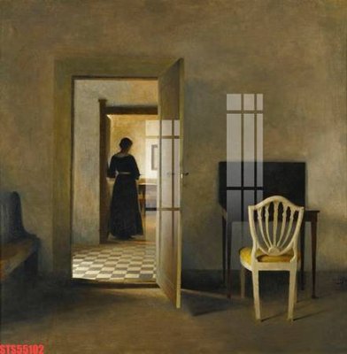 File gốc Tranh sơn dầu phương tây tổng hợp STS55102 (AI/EPS) cho in ấn