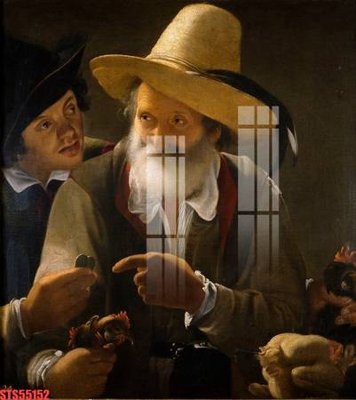 File in mica Tranh sơn dầu phương tây tổng hợp STS55152 (bản gốc) siêu trong