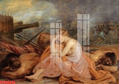 File in ấn cao cấp Tranh sơn dầu phương tây tổng hợp STS55235 (file gốc)