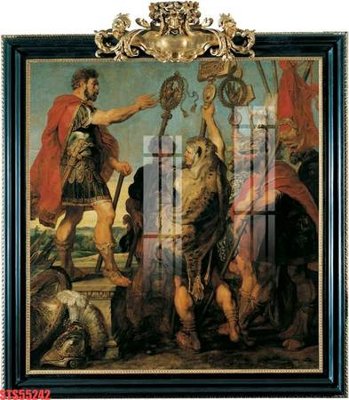 File tranh Tranh sơn dầu phương tây tổng hợp STS55242 (gốc) chủ đề con người