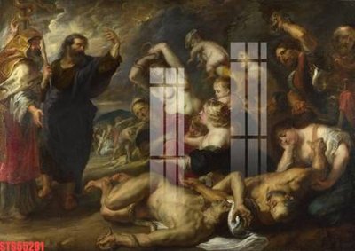 Tải file gốc Tranh sơn dầu phương tây tổng hợp STS55281 (in khổ lớn) không vỡ