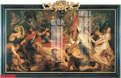 File gốc in ấn Tranh sơn dầu phương tây tổng hợp STS55302 độ phân giải cao