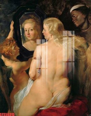 File tranh gốc Tranh sơn dầu phương tây tổng hợp STS55315 chủ đề hiện đại