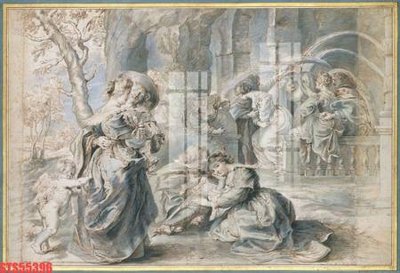 File gốc in tráng gương Tranh sơn dầu phương tây tổng hợp STS55396 chi tiết