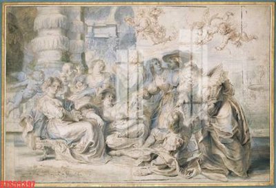 File in mica Tranh sơn dầu phương tây tổng hợp STS55397 (bản gốc) siêu trong