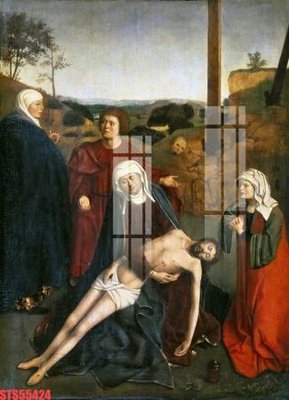 File ảnh Tranh sơn dầu phương tây tổng hợp STS55424 (gốc) in PP, decal