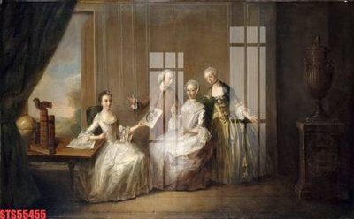 File gốc Tranh sơn dầu phương tây tổng hợp STS55455 (phong cách) cổ điển