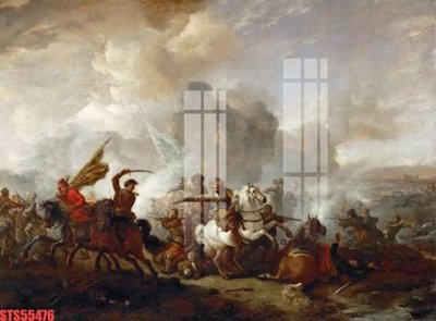 Hình ảnh file gốc Tranh sơn dầu phương tây tổng hợp STS55476 cho in UV