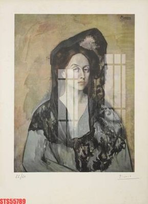 File tranh Tranh sơn dầu phương tây tổng hợp STS55789 (gốc) in backlit film