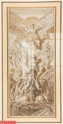 File gốc Tranh sơn dầu phương tây tổng hợp STS56082 (in ấn) màu sắc trung thực