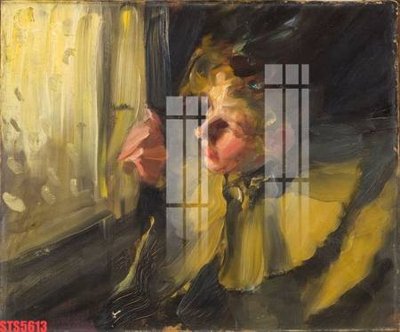 Ảnh gốc Tranh sơn dầu phương tây tổng hợp STS5613 (độ nét cao) in tráng gương