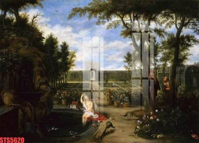 File PSD Tranh sơn dầu phương tây tổng hợp STS5620 (chất lượng in ấn)