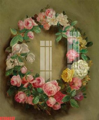 File in mica Tranh sơn dầu phương tây tổng hợp STS56237 (bản gốc) sắc sảo