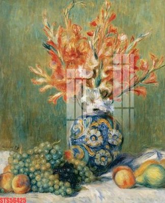 File tranh Tranh sơn dầu phương tây tổng hợp STS56425 (gốc) chủ đề động vật