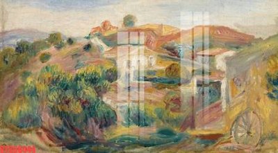 File gốc Tranh sơn dầu phương tây tổng hợp STS56444 (in mica) làm quà tặng