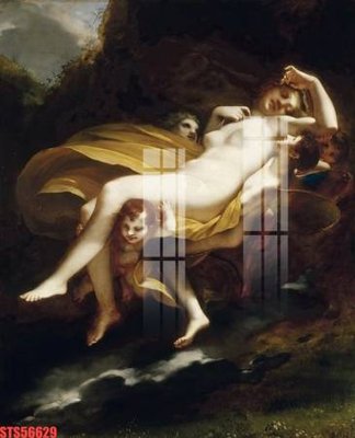 File gốc Tranh sơn dầu phương tây tổng hợp STS56629 (in lụa) cao cấp