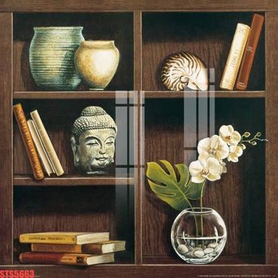 File PSD in ấn Tranh sơn dầu phương tây tổng hợp STS5663 (chất lượng cao)