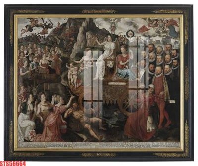 File gốc Tranh sơn dầu phương tây tổng hợp STS56664 (thiết kế) độc quyền