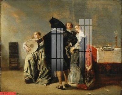 File gốc Tranh sơn dầu phương tây tổng hợp STS56682 (in ấn) màu sắc trung thực