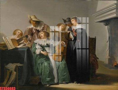 File PSD Tranh sơn dầu phương tây tổng hợp STS56683 (gốc) cho in quảng cáo