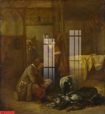 File in ấn cao cấp Tranh sơn dầu phương tây tổng hợp STS56692 (file gốc)