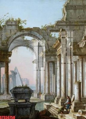 Mua file gốc Tranh sơn dầu phương tây tổng hợp STS56758 (in ấn) tại Filetranh.com