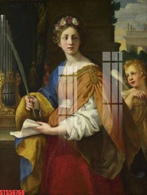 File PSD Tranh sơn dầu phương tây tổng hợp STS56768 (gốc) cho in quảng cáo