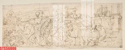 Download file gốc Tranh sơn dầu phương tây tổng hợp STS56806 (in lụa) nghệ thuật