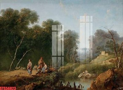 File in mica Tranh sơn dầu phương tây tổng hợp STS56823 (ảnh gốc) đẹp