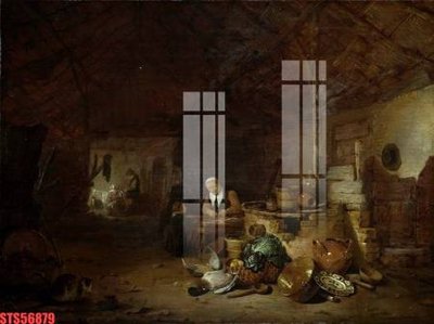 File ảnh Tranh sơn dầu phương tây tổng hợp STS56879 (gốc) in Hiflex