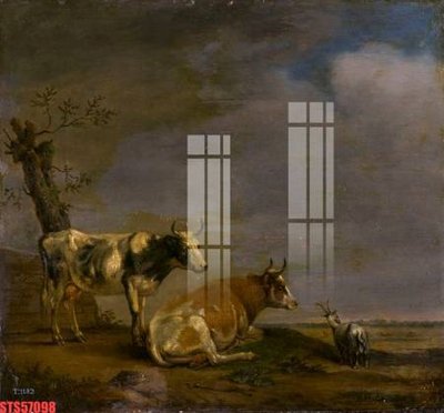 Download file gốc Tranh sơn dầu phương tây tổng hợp STS57098 (in mica) 3D