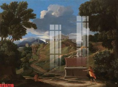 Tải file Tranh sơn dầu phương tây tổng hợp STS57116 (PSD) cho in tranh kính