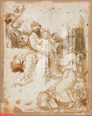 Tải file PSD Tranh sơn dầu phương tây tổng hợp STS57156 (nguyên layer) để in