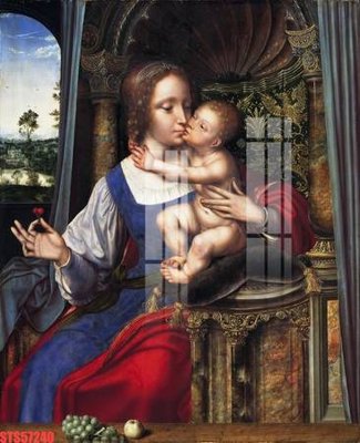 File PSD Tranh sơn dầu phương tây tổng hợp STS57240 (bản gốc) cho nhà in