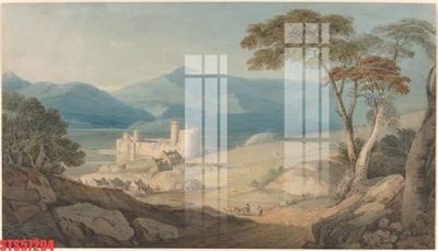 File in trần Tranh sơn dầu phương tây tổng hợp STS57294 (file gốc) hoa văn 3D