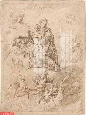 File gốc Tranh sơn dầu phương tây tổng hợp STS57352 (cho in ấn) độc quyền