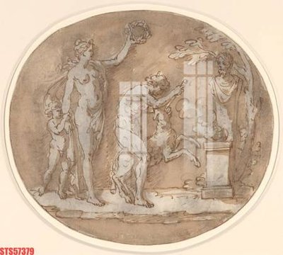 File ảnh Tranh sơn dầu phương tây tổng hợp STS57379 (gốc) cho trang trí nhà hàng