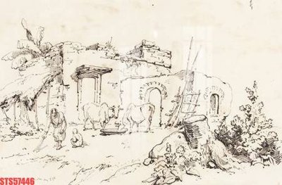 Mua file gốc Tranh sơn dầu phương tây tổng hợp STS57446 (in ấn) tại Filetranh.com