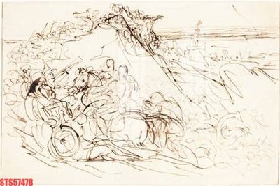 File in trần Tranh sơn dầu phương tây tổng hợp STS57478 (bản gốc) 5D