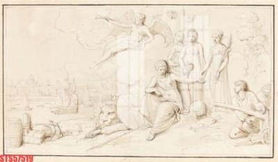 File tranh Tranh sơn dầu phương tây tổng hợp STS57519 (gốc) in film