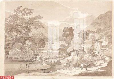 File tranh gốc Tranh sơn dầu phương tây tổng hợp STS57543 (bản quyền) file PSD