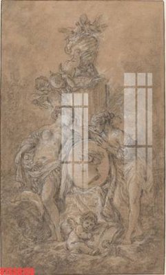 File gốc Tranh sơn dầu phương tây tổng hợp STS58126 (in mica) làm bảng hiệu