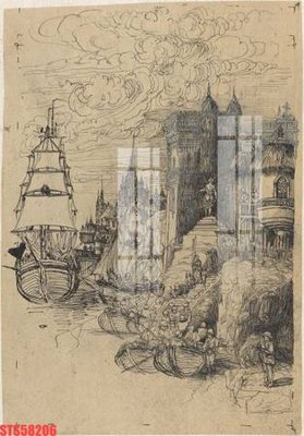 Tải file Tranh sơn dầu phương tây tổng hợp STS58206 (gốc) chủ đề hoa sen